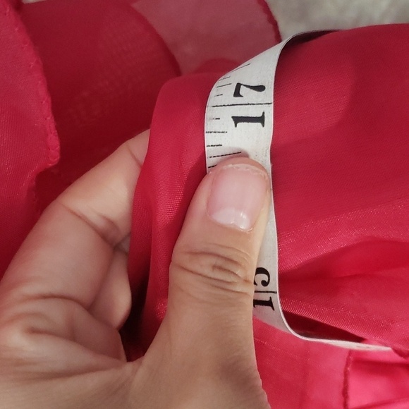 Vintage house of nu mode formal red maxi dress - Picture 7 of 8